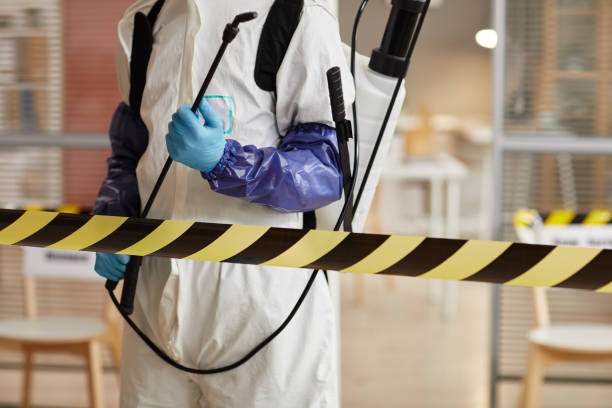 Professional Unattended Death Cleanup technician working in Asheville, NC